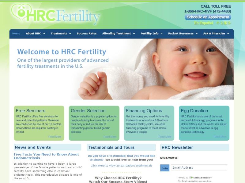 HRC Fertility - Los Angeles, California